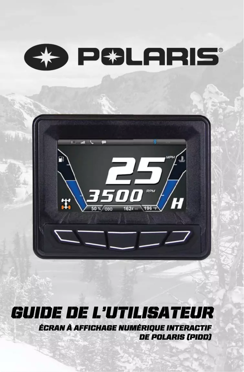 Page 1 of the manual User Manual Polaris 800 PRO-RMK 163 (2016)