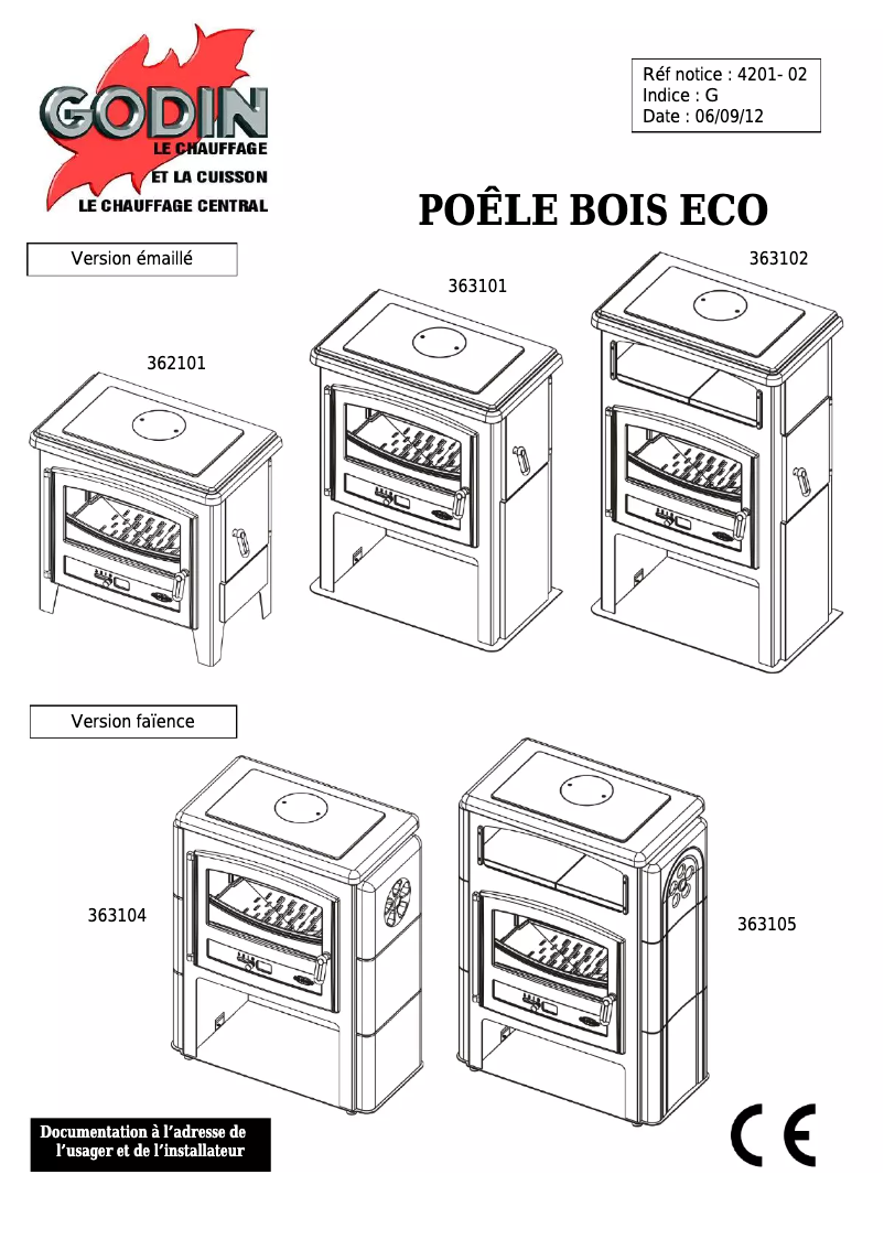 First page image of the manual for Eco 363102