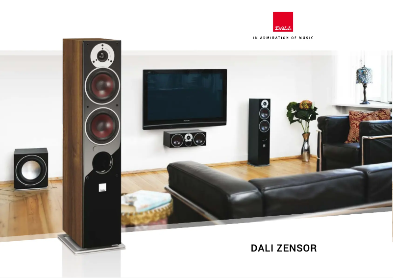 First page image of the manual for Zensor 5