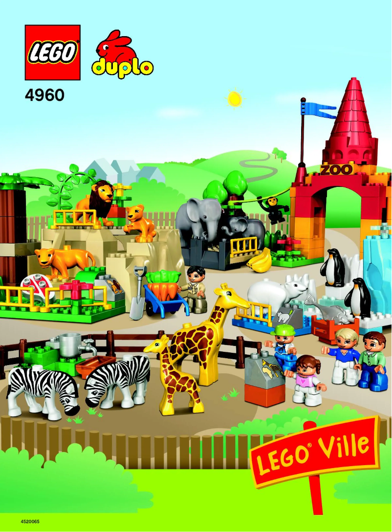 First page image of the manual for Duplo 4960