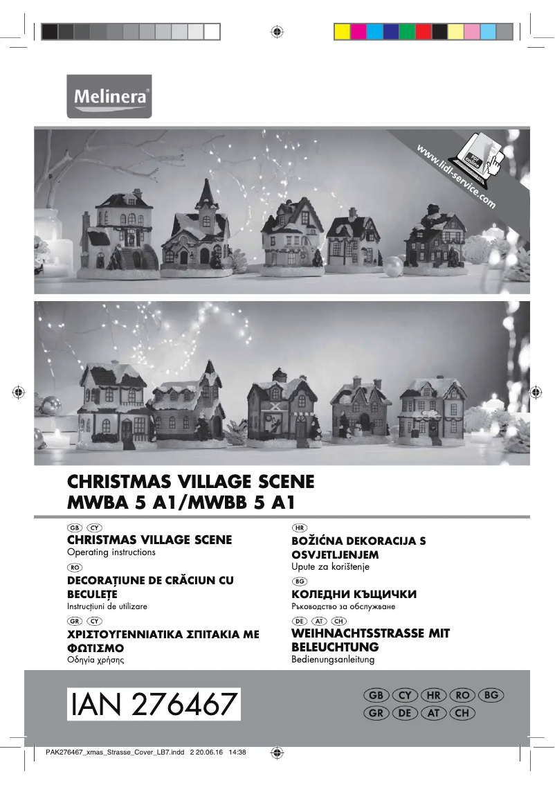 First page image of the manual for MWBB 5 A1