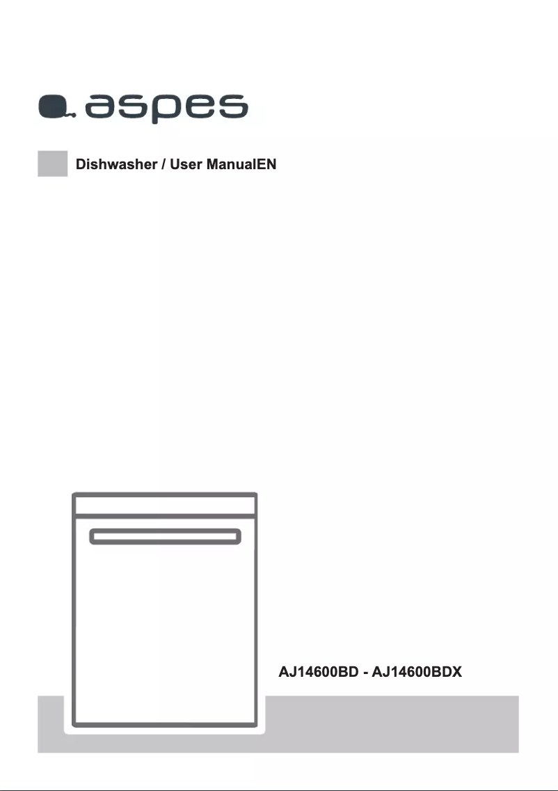 First page image of the manual for AJ14600BDX