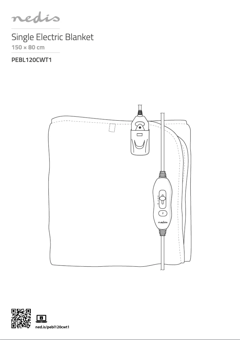 First page image of the manual for PEBL120CWT1