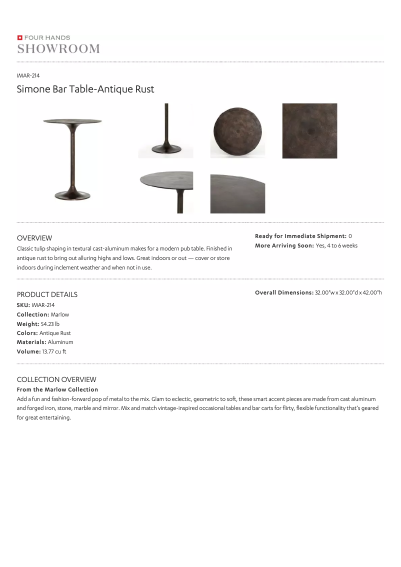 First page image of the manual for IMAR-214