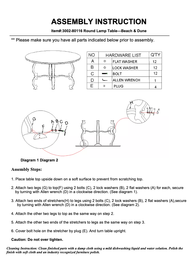 Page 1 of the manual User Manual Hooker 3002-80116