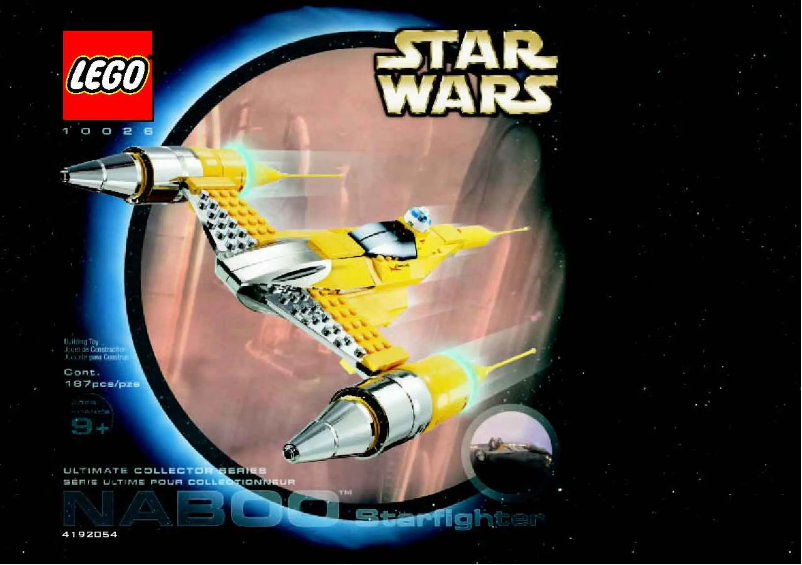 First page image of the manual for Naboo Fighter (TM)