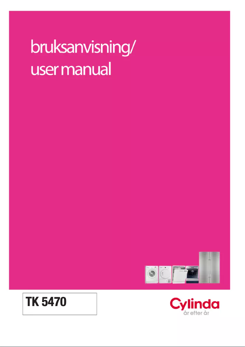 First page image of the manual for TK 5470 VIT