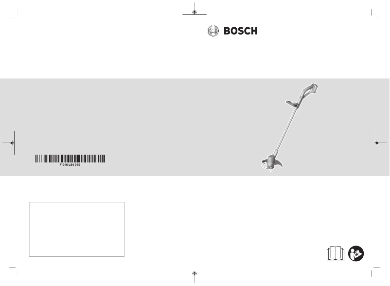 First page image of the manual for EasyGrassCut 18-26
