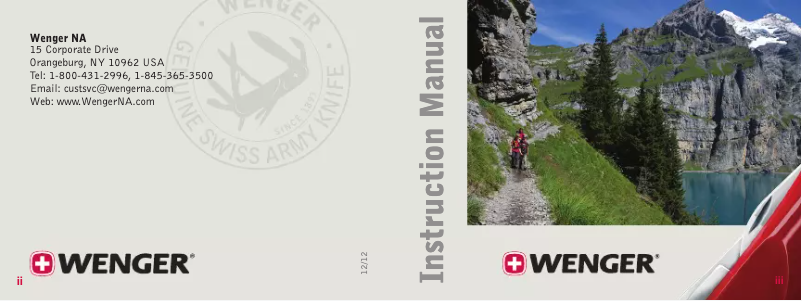 Page 1 of the manual User Manual Wenger SwissGear Outback 79370