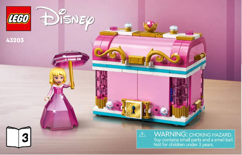 Page 1 of the manual User Manual Lego Disney 43203