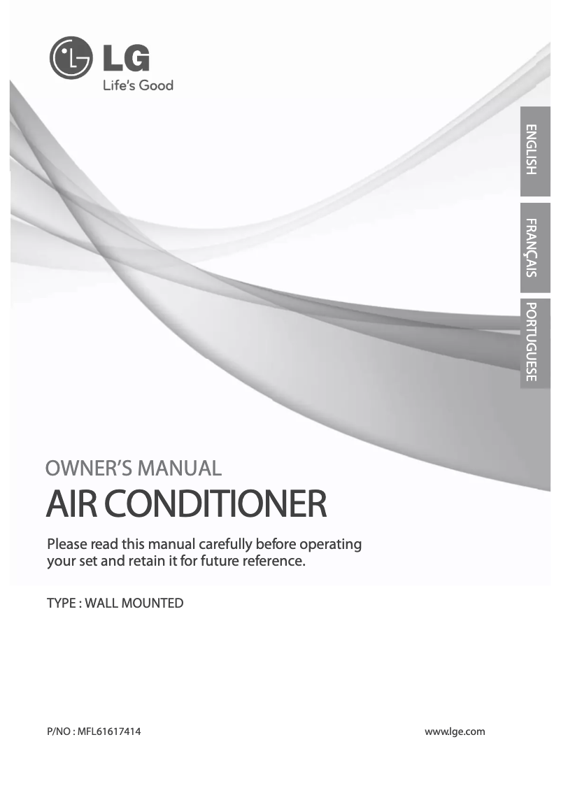 First page image of the manual for HSNC186C4A4