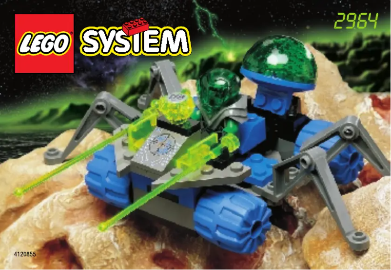 First page image of the manual for SPACE INSECTOIDS - VEHICLE