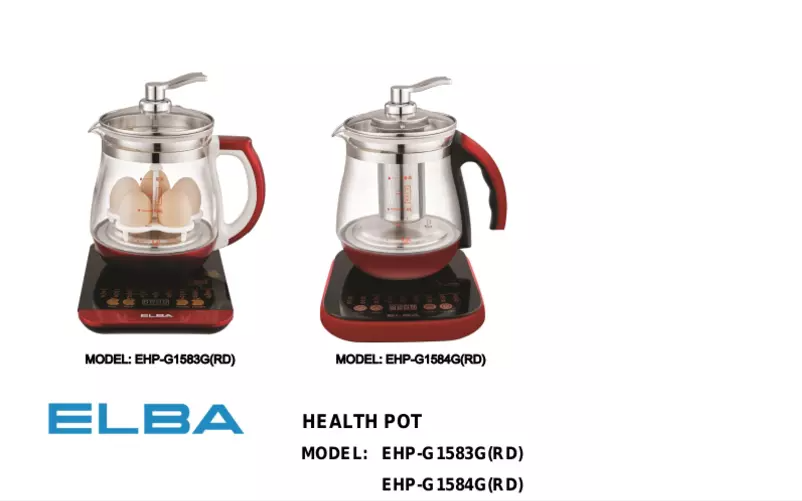 Page 1 of the manual User Manual Elba EHP-G1584G(RD)