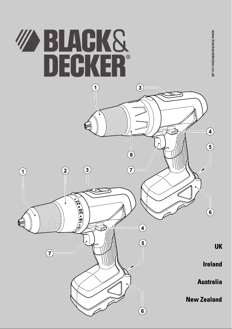 Page 1 of the manual User Manual Black & Decker VPX1212
