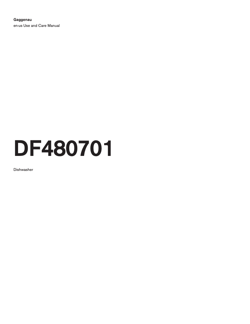 Image de la première page du manuel de l'appareil CV492105