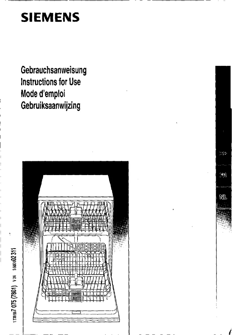 First page image of the manual for SL68590