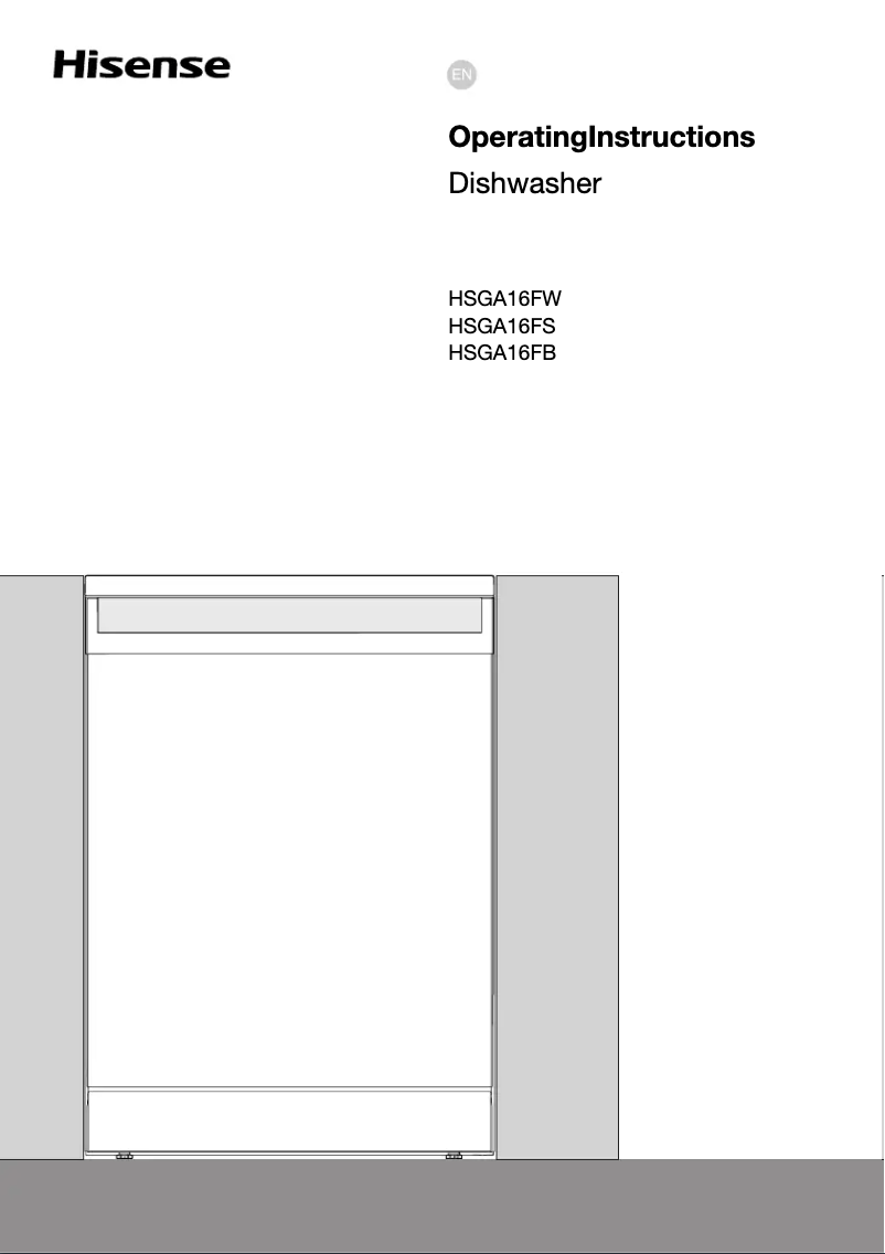 Page 1 of the manual User Manual Hisense HSGA16FS