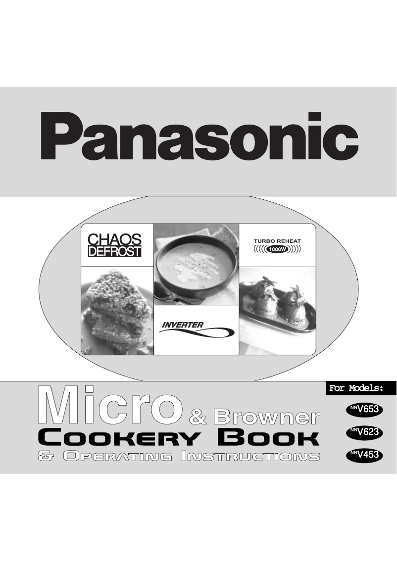 Page 1 of the manual User Manual Panasonic NN-V653