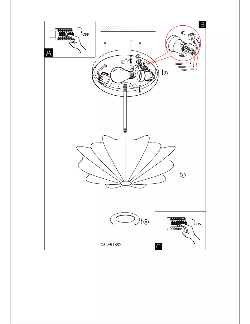 First page image of the manual for Calandra