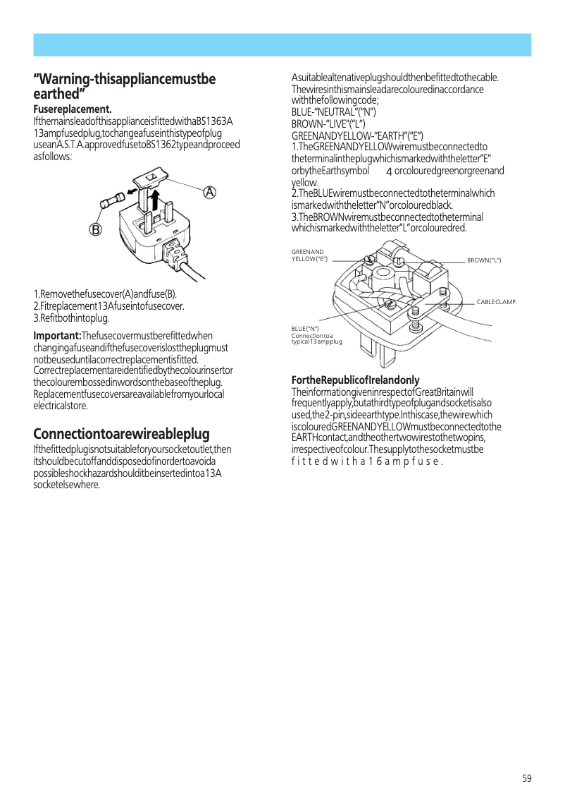 First page image of the manual for ARG 973/3