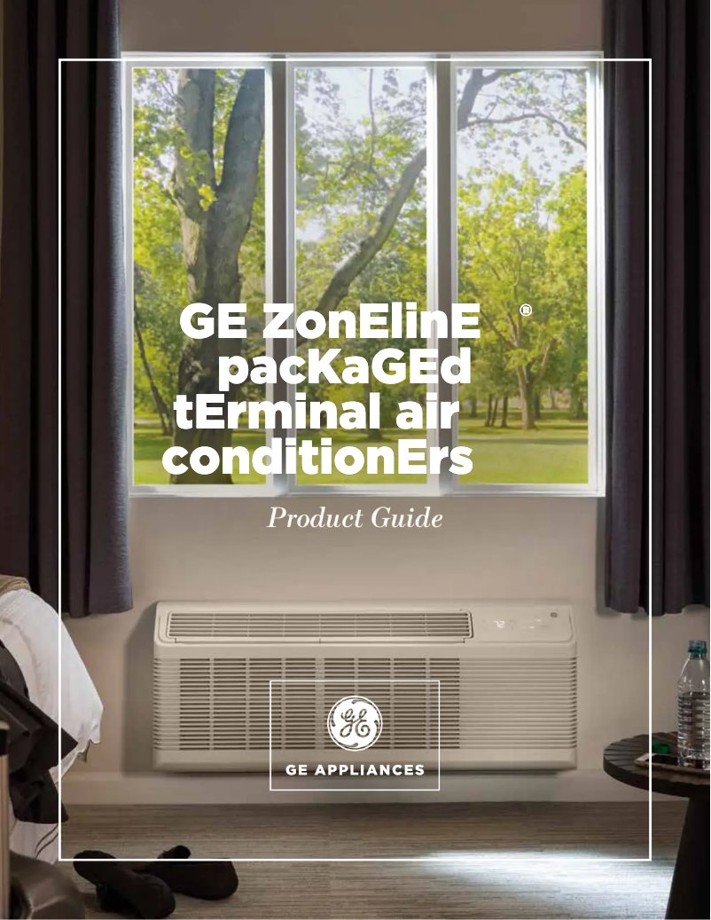 Page 1 of the manual Brochure GE AZ45E09DAC