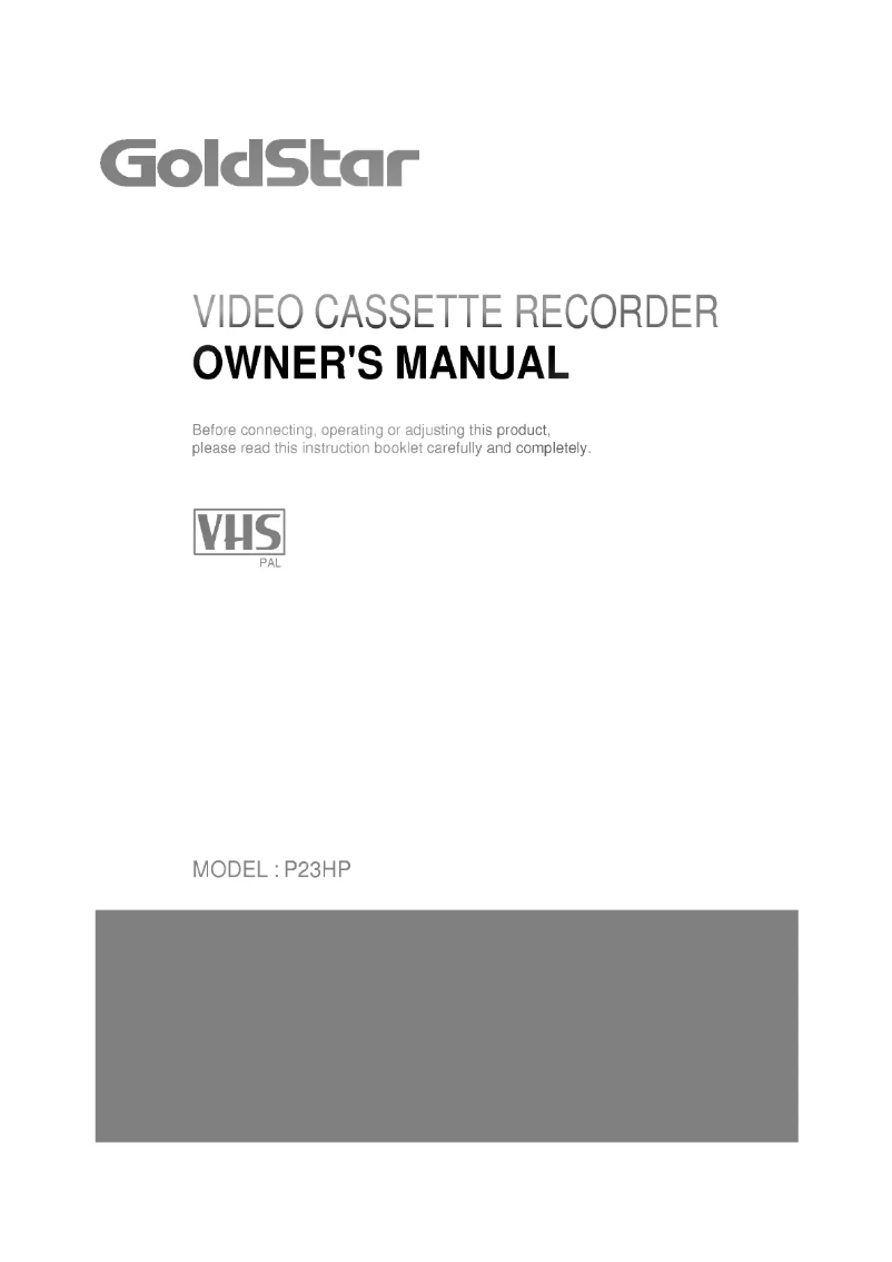 Page 1 of the manual User Manual LG P23HP