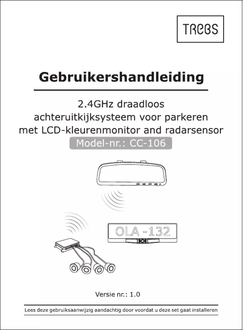 First page image of the manual for Comfortcam CC-106