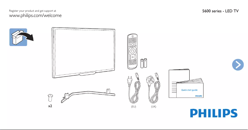 First page image of the manual for 24PHT5619