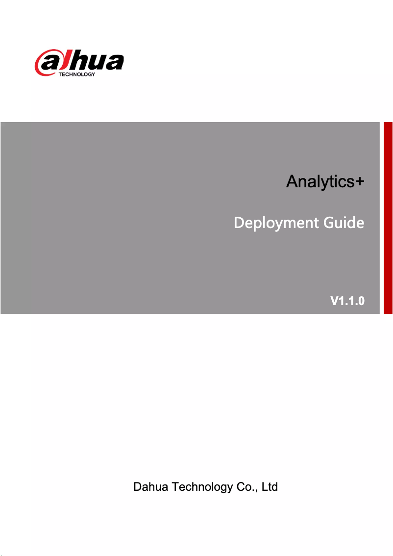 Page 1 of the manual User Manual Dahua Technology N45EJ62
