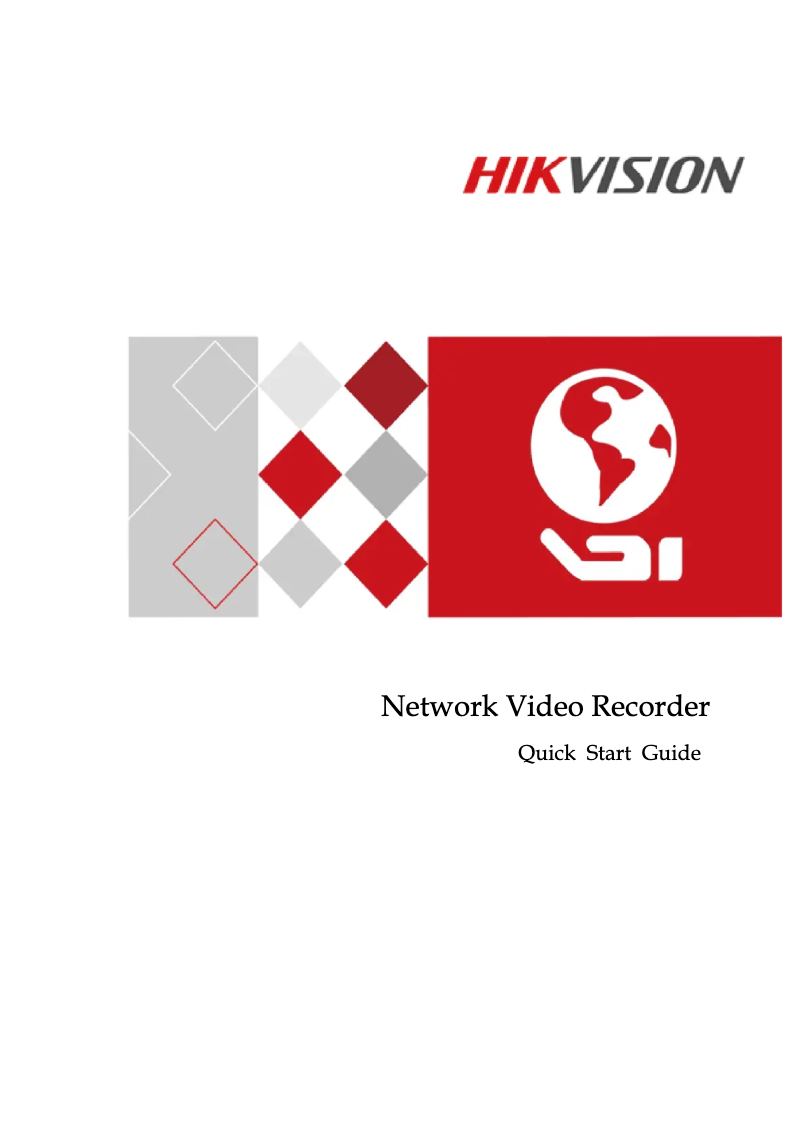 Page 1 of the manual User Manual Hikvision DS-7732NI