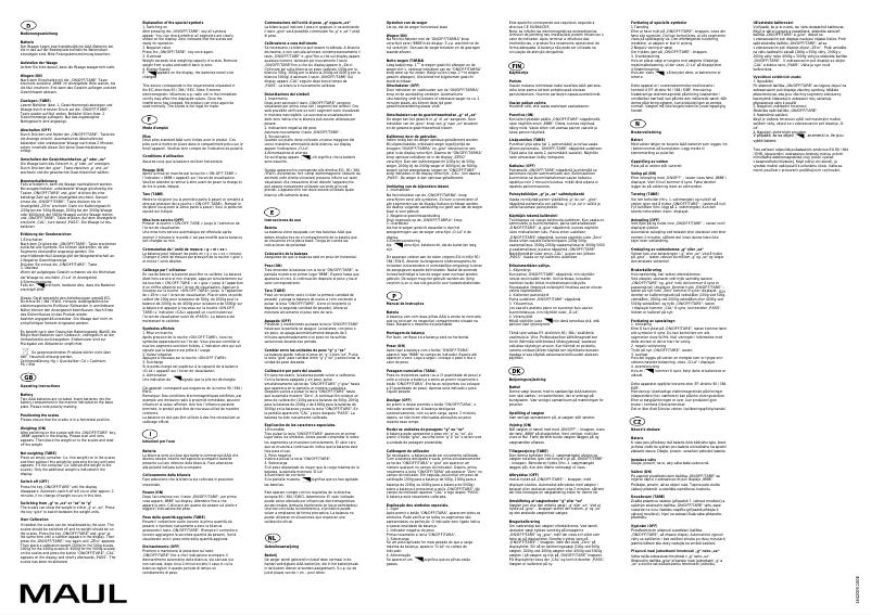 First page image of the manual for Alpha