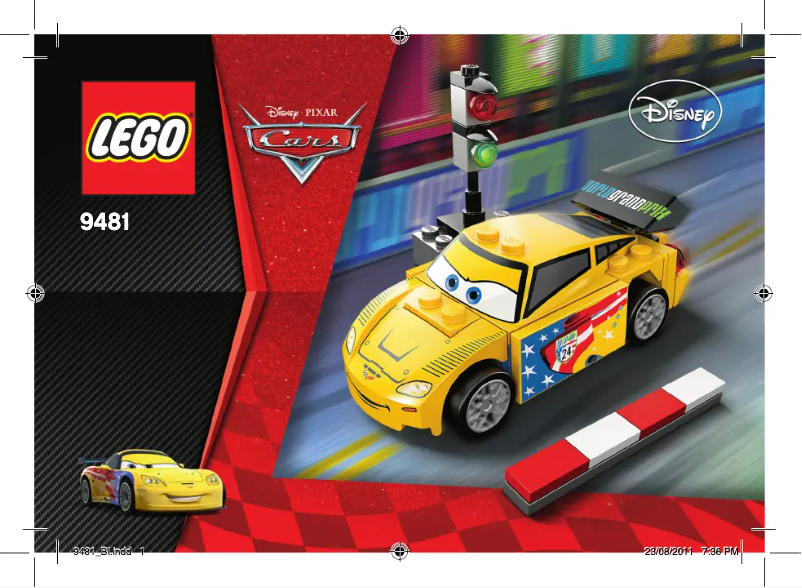 Page 1 of the manual User Manual Lego Jeff Gorvette