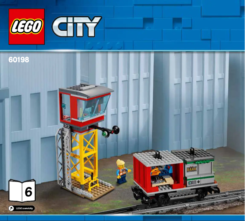 Page 1 of the manual Visual Instructions Lego City 60198
