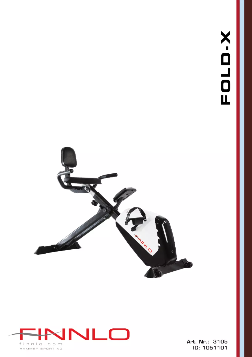 Page 1 of the manual User Manual Finnlo Fold X