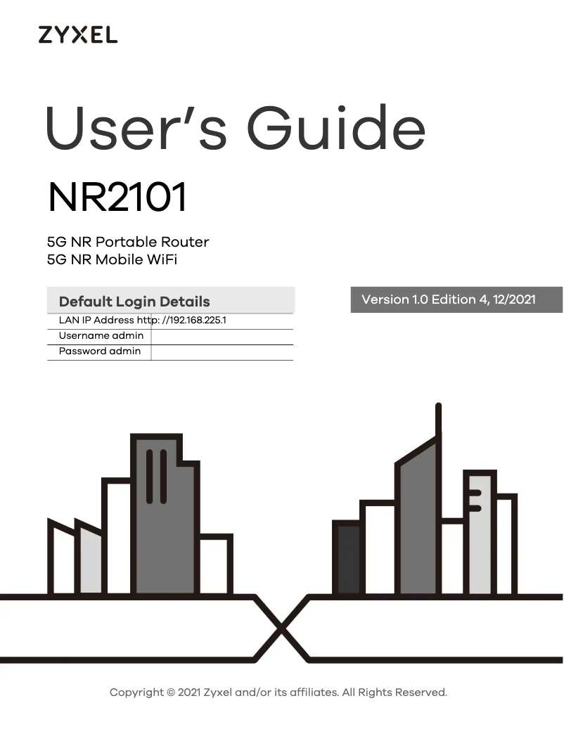 Image de la première page du manuel de l'appareil NR2101