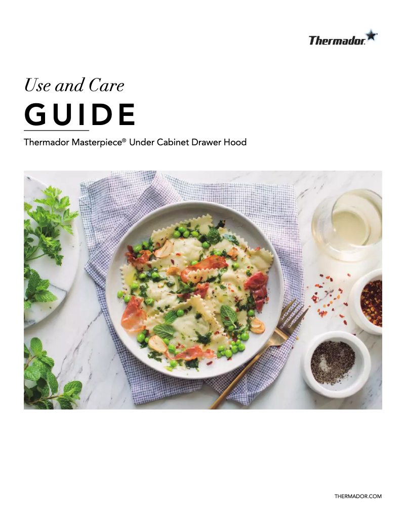 First page image of the manual for HMDW36WS