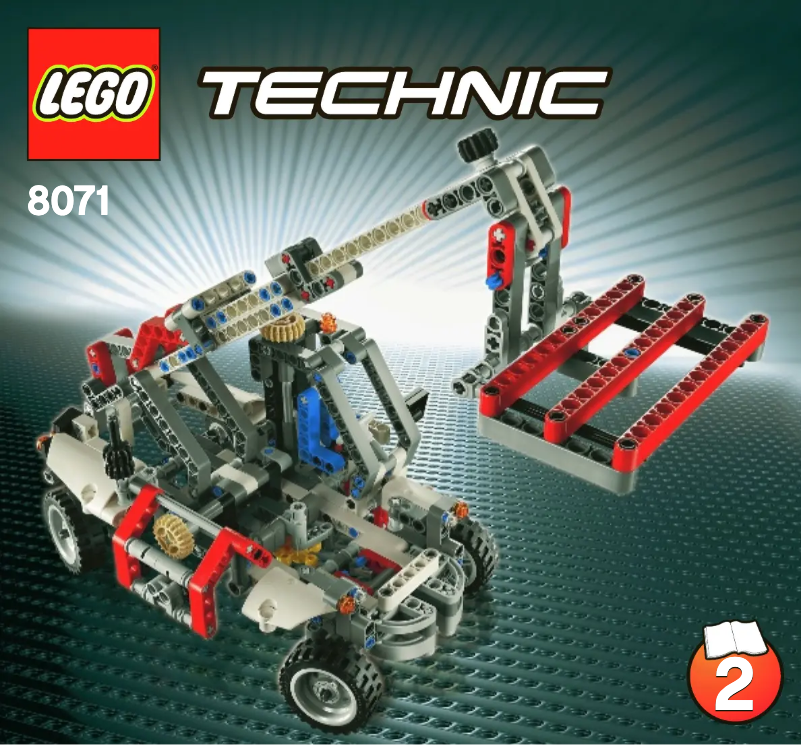 First page image of the manual for Technic 8071