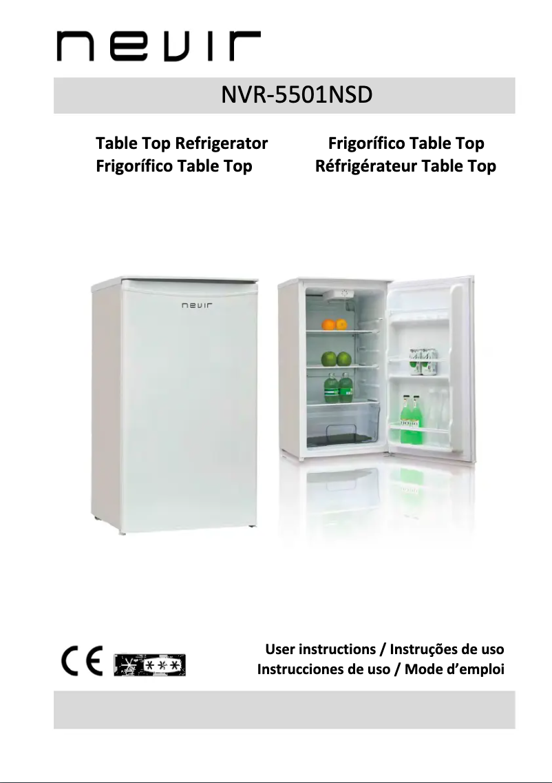 Page 1 of the manual User Manual Nevir NVR-5501NSD