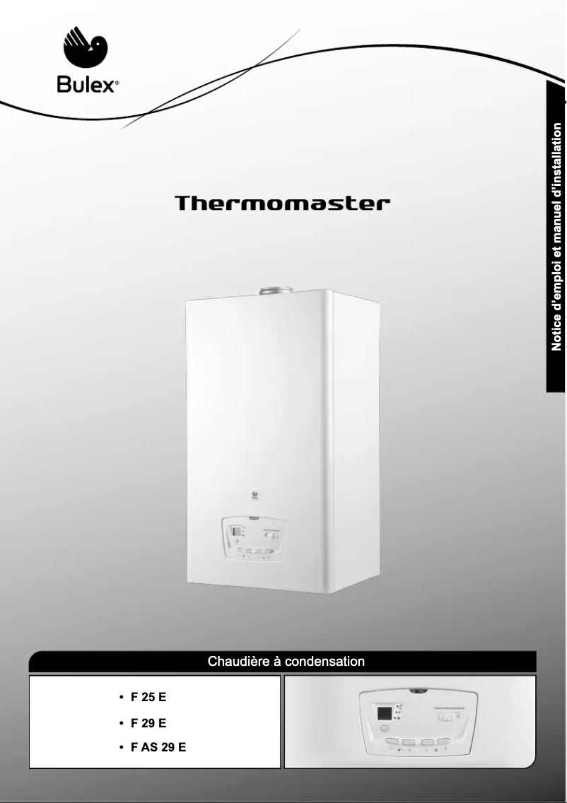 Page 1 of the manual User Manual Bulex F AS 29 E