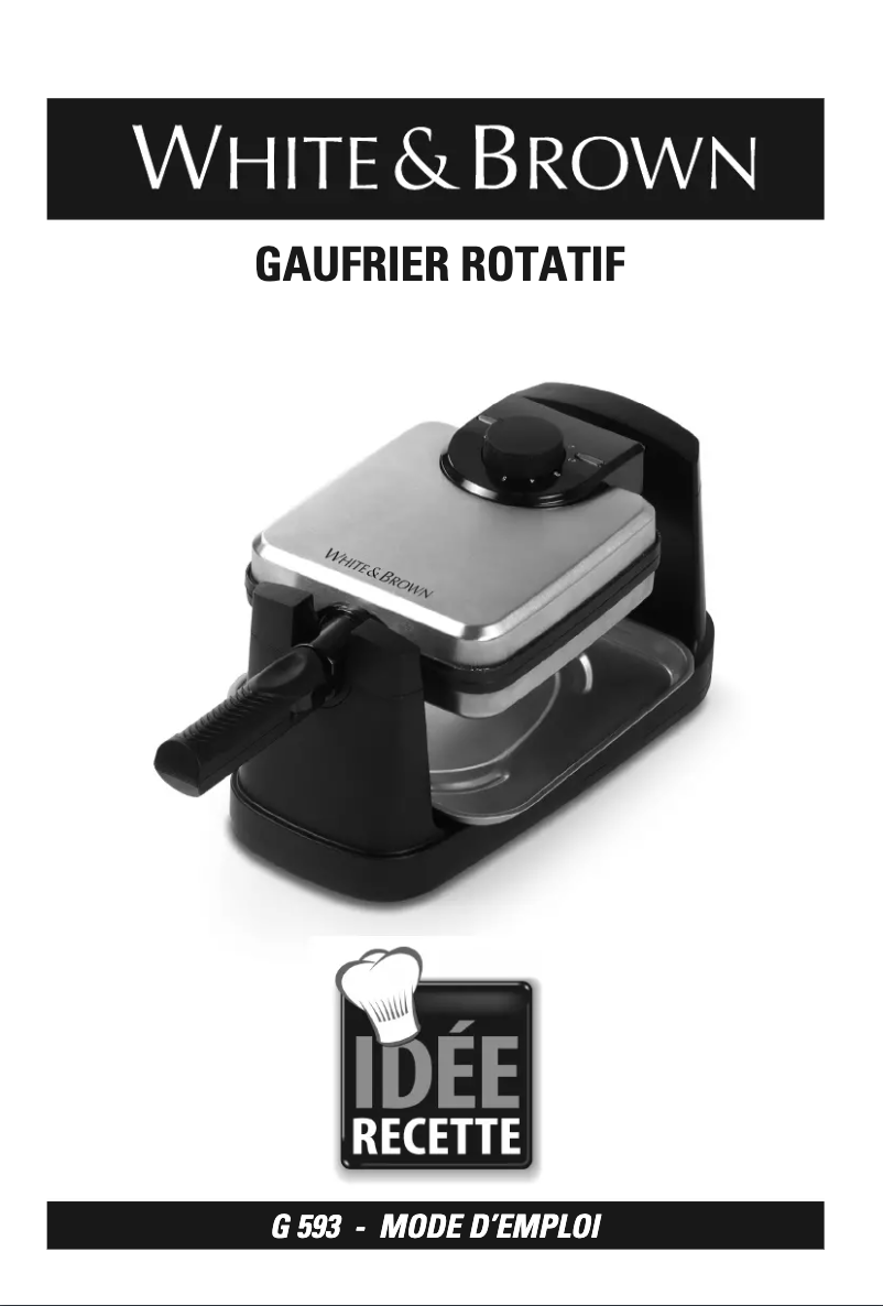 First page image of the manual for G 593