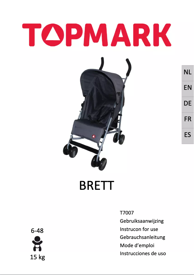 Page 1 de la notice Manuel utilisateur Topmark Brett