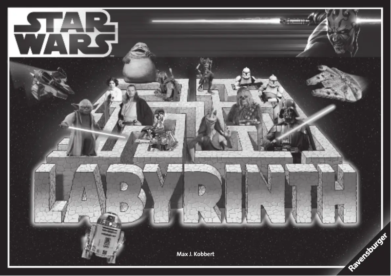 Page 1 de la notice Manuel utilisateur Ravensburger Star Wars Labyrinth