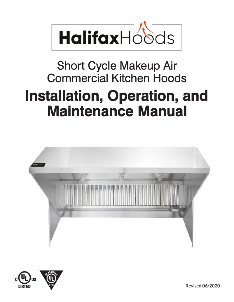 First page image of the manual for LSCHP1848