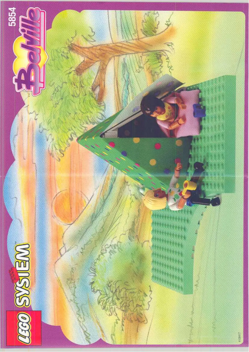 First page image of the manual for HORSE CAMP