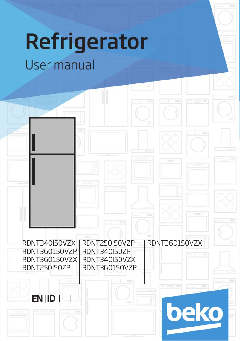 First page image of the manual for RDNT 250150 ZP