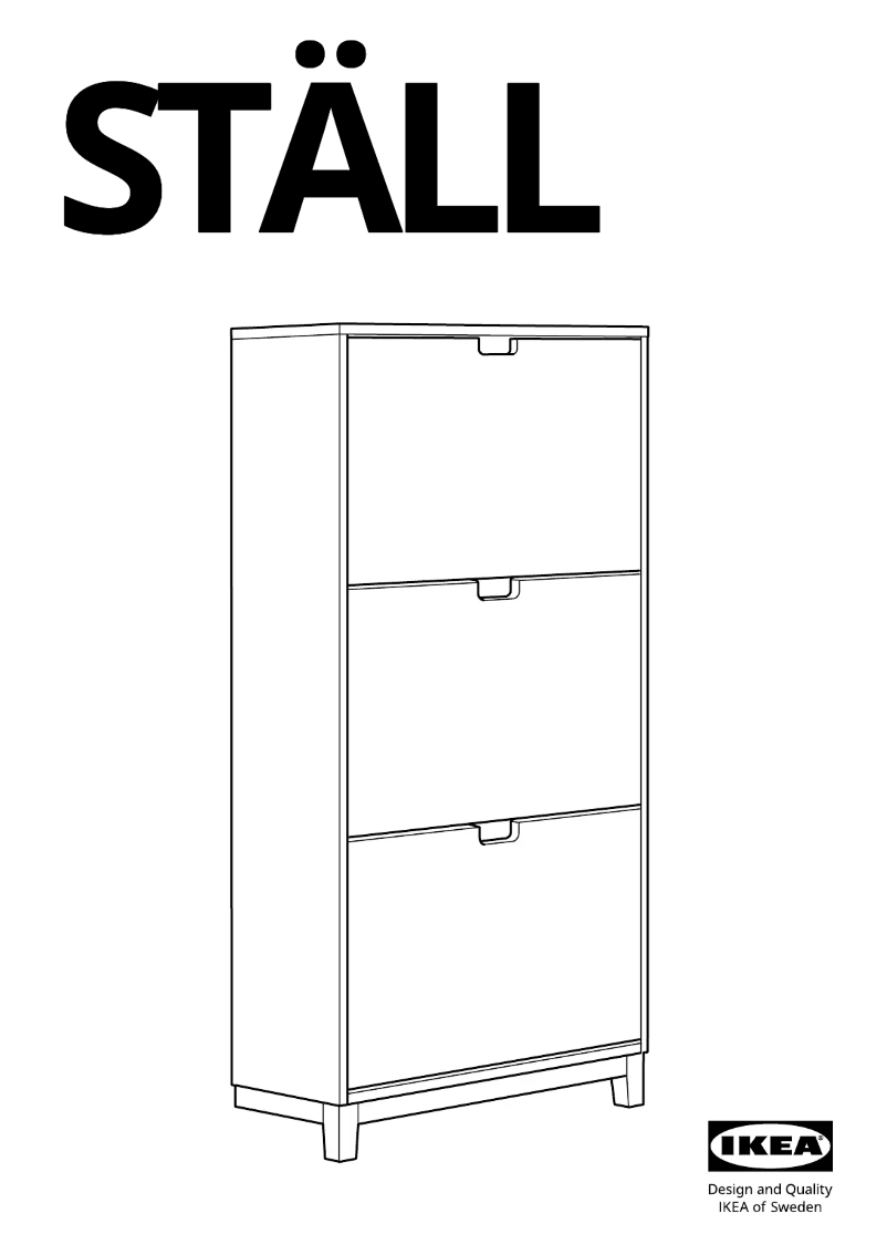 First page image of the manual for STÄLL 805.302.27