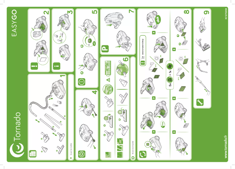 First page image of the manual for TOEG43IGM