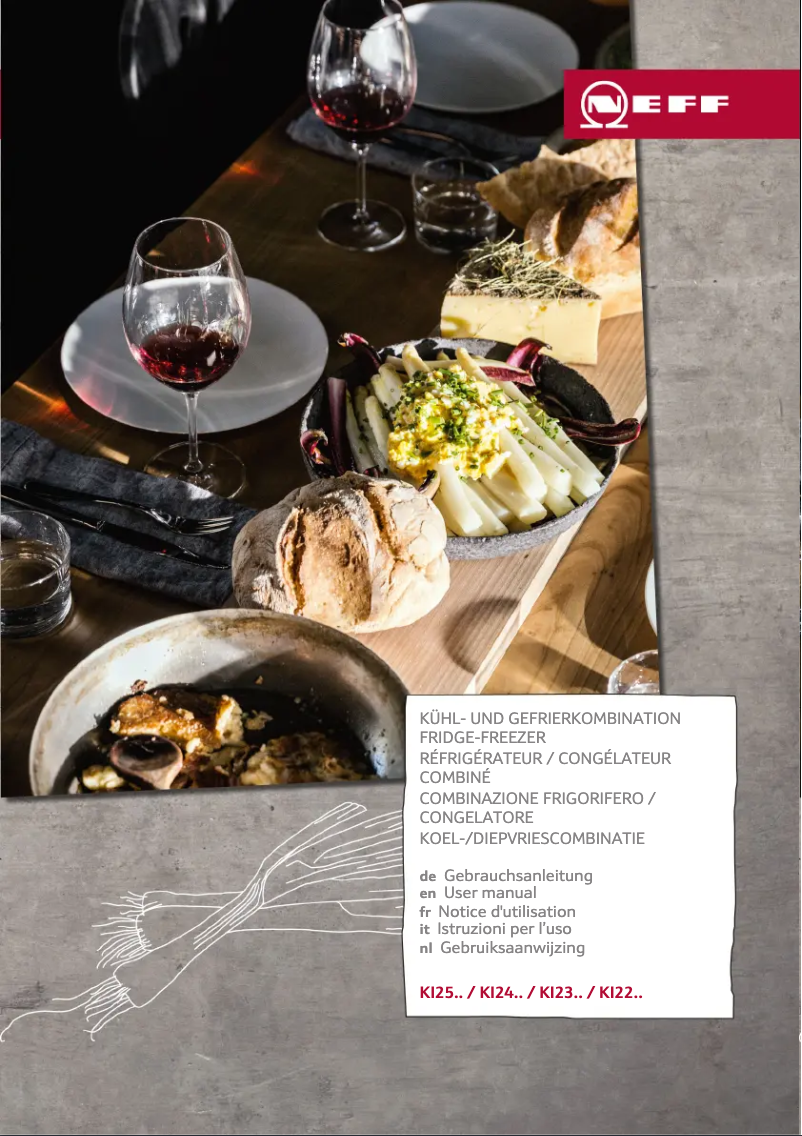 First page image of the manual for KI2423F30