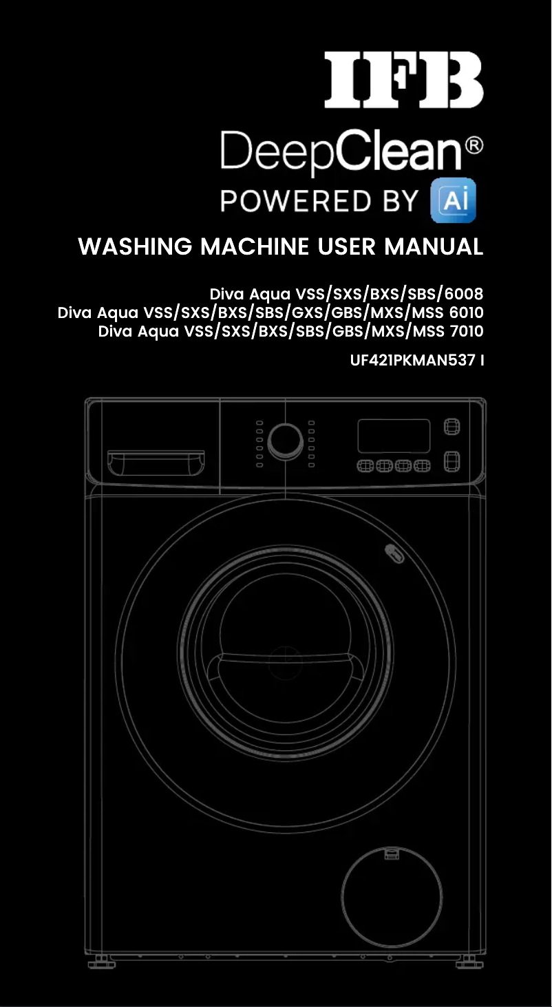 First page image of the manual for Diva Aqua MXS 7010