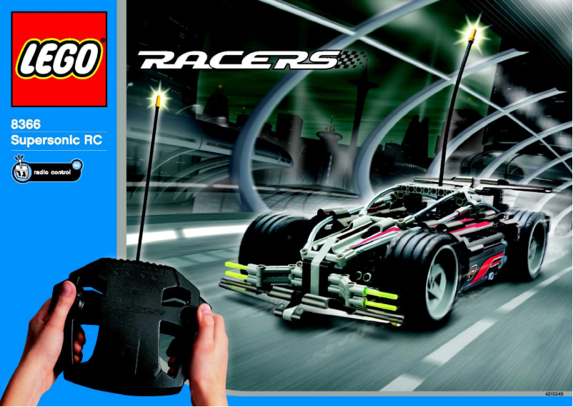 First page image of the manual for Racers 8366